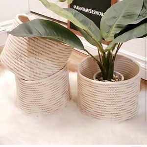 Everyday living Bundle of 3 baskets